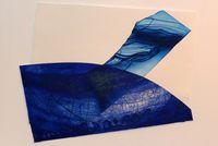 Ultramar II. Mixed media on paper (50 x 70) cm.